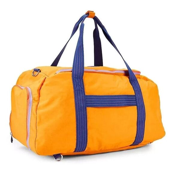 Kipling Unisex Spicy Gold Palermo Up Convertible Duffle Bag Travel Backpack - Picture 14 of 15